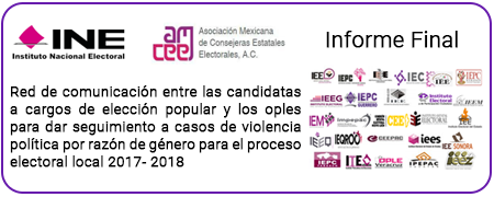 Red de comunicación entre las candidatas
