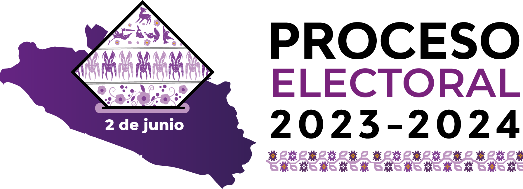 Logo del proceso electoral 2023-2024