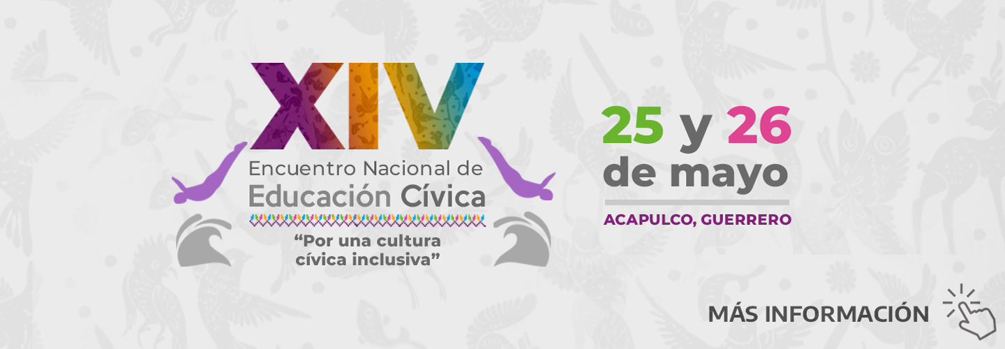 banner XIV encuentro nacional de educaci�n c�vica
